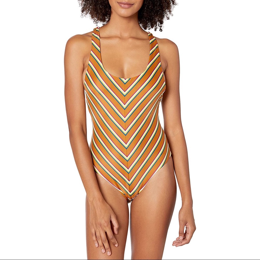 RVCA Retro Row One Piece - Picture 2 of 9